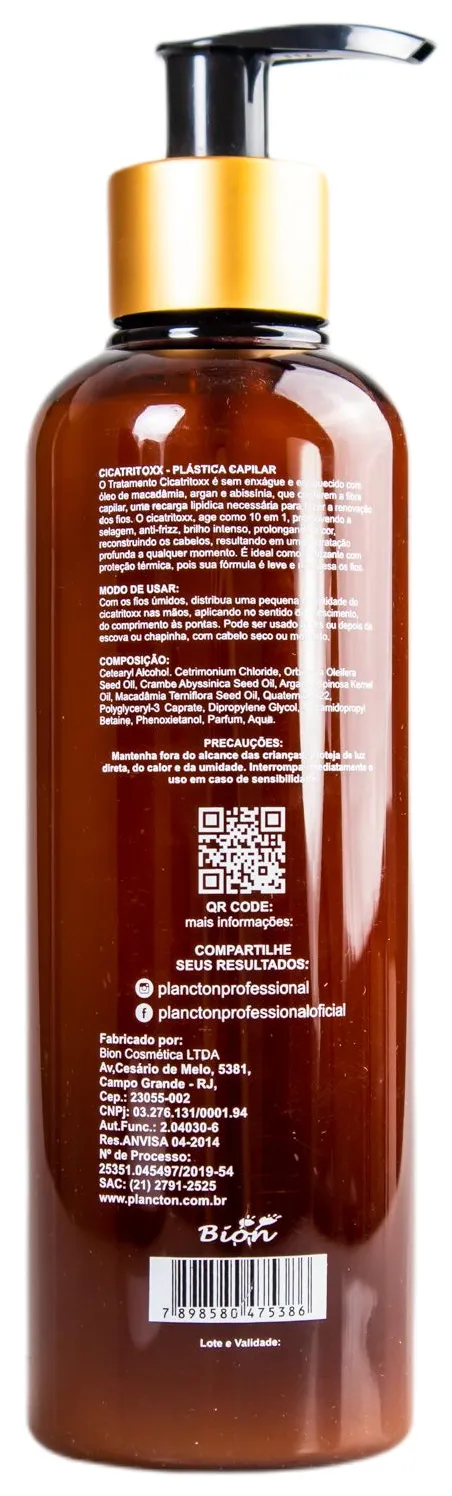 Cicatritoxx Capillary Plastic BB Cream 10 in 1 300ml - Plancton Professional